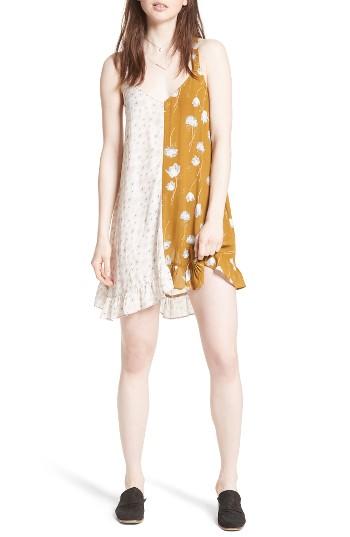 Women's Free People Back To Back Slipdress - Yellow