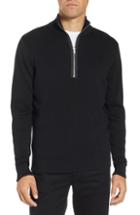 Men's Calibrate Quarter Zip Sweater - Black