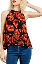 Women's Volcom Text Me Print Swing Top - Black