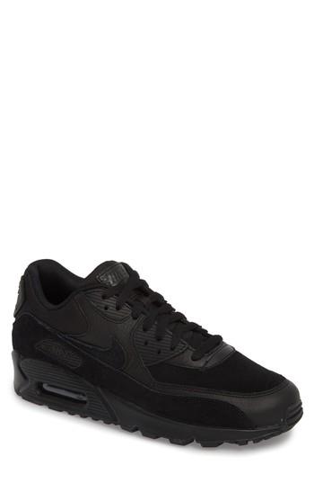 Men's Nike Air Max 90 Premium Sneaker M - Black