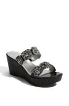 Women's Dezario 'puddles' Wedge Sandal M - Grey