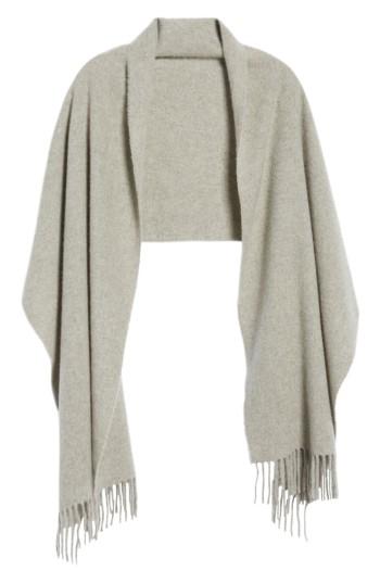 Women's Rag & Bone Classic Cashmere Scarf, Size - Grey