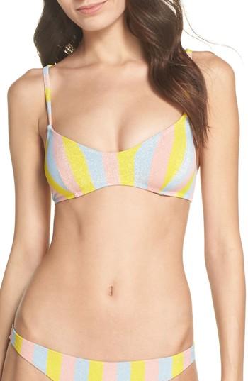 Women's Solid & Striped The Rachel Bikini Top - Yellow