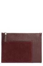 Treasure & Bond Dani Suede & Leather Pouch -