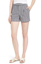 Women's Nordstrom Signature Stripe Shorts - Blue