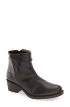 Women's Bos. & Co. 'borano' Slouchy Waterproof Bootie .5-8us / 38eu - Black