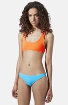 Women's Ashish X Topshop Fluro Racerback Bikini