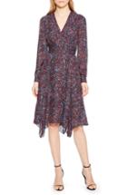 Women's Parker Evanna Floral Print Midi Dress - Black