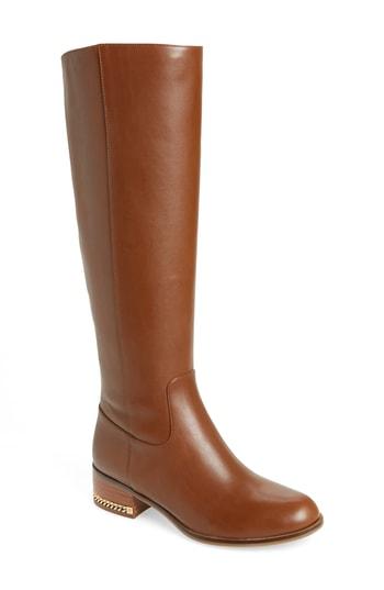 Women's Michael Michael Kors Walker Knee High Boot .5 M - Brown
