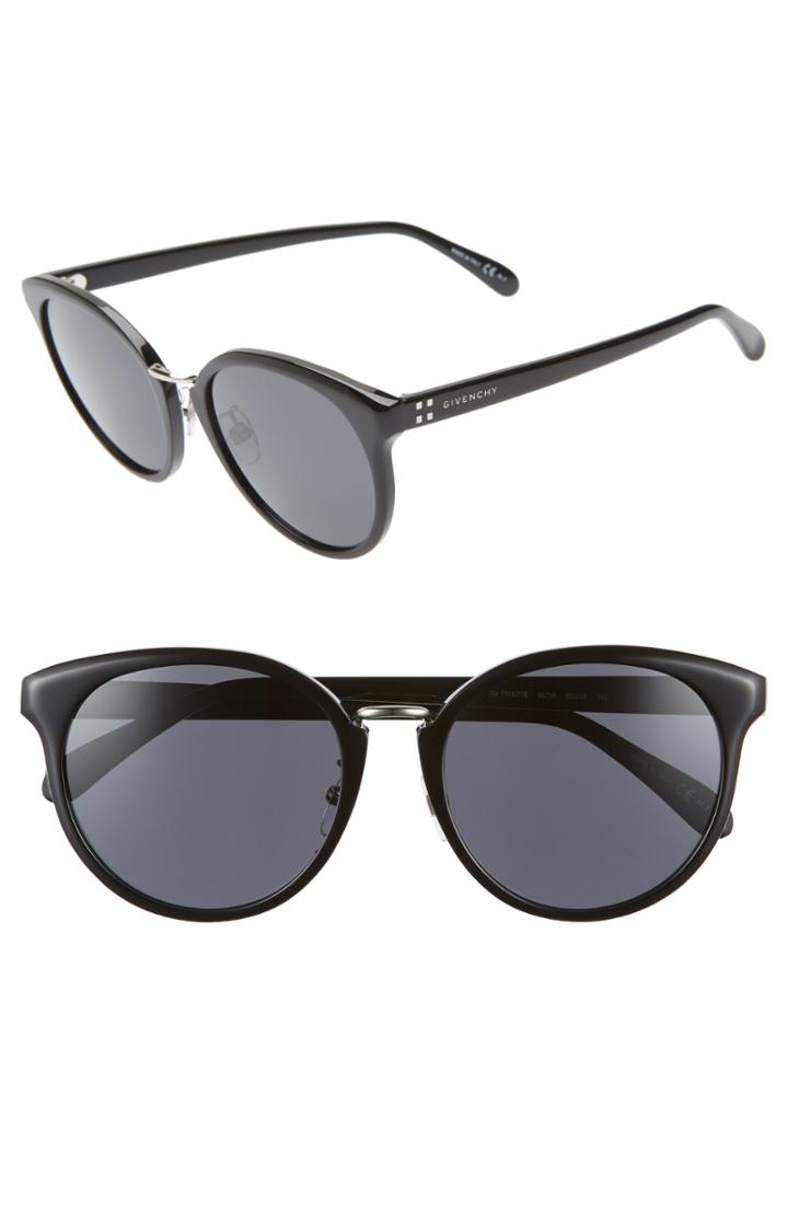 Women's Givenchy 55mm Special Fit Gradient Sunglasses - Black