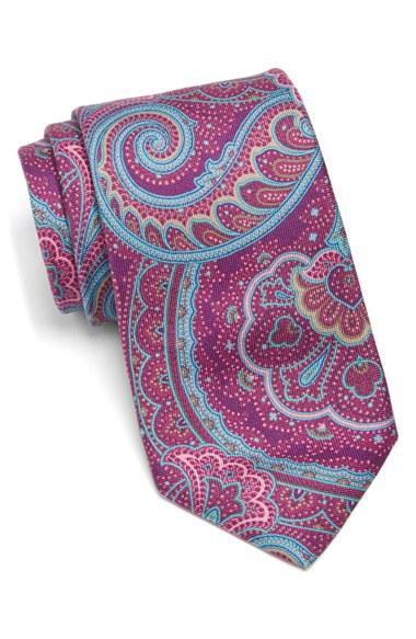 Men's Ted Baker London Paisley Silk Tie