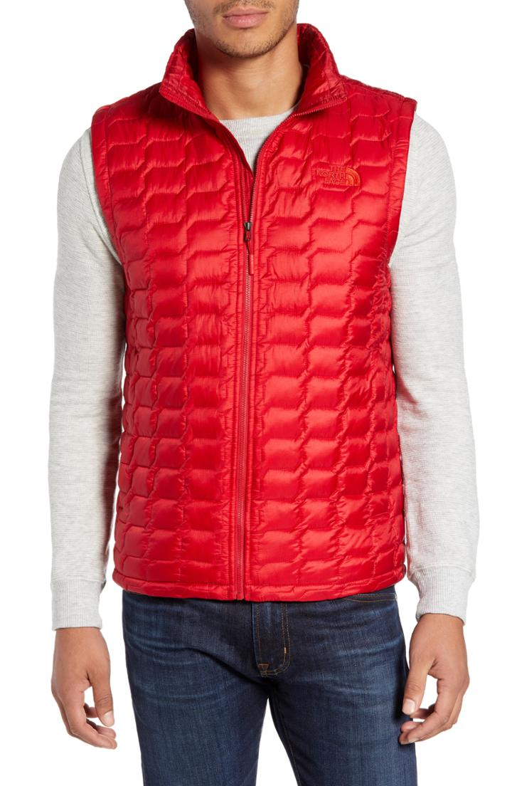 Men's The North Face Thermoball Primaloft Vest, Size - Red