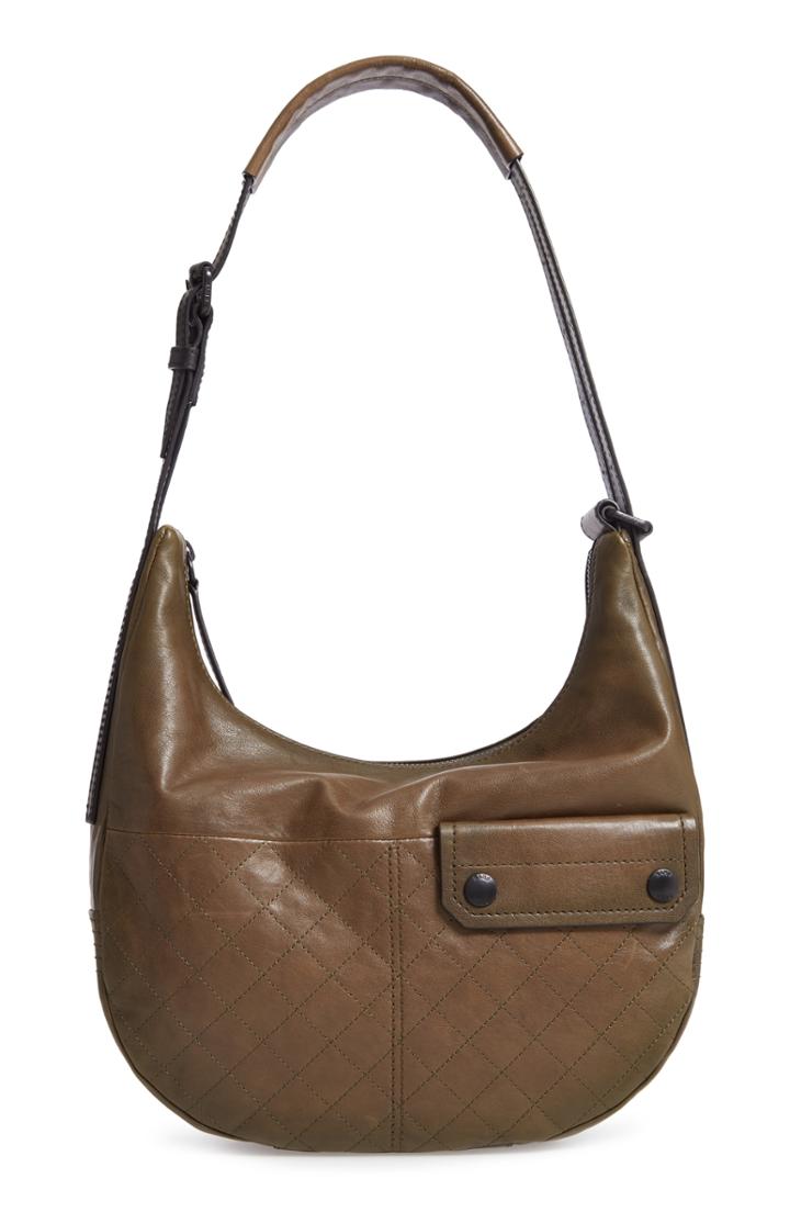 Frye Samantha Quilted Hobo Bag - Green
