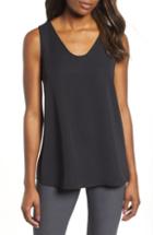 Women's Nic+zoe Woven Tank - Black