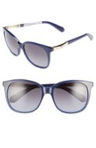 Women's Kate Spade New York Julieanna 54mm Polarized Sunglasses - Blue