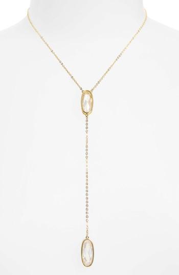 Women's Melinda Maria Mary Cubic Zirconia Y-necklace