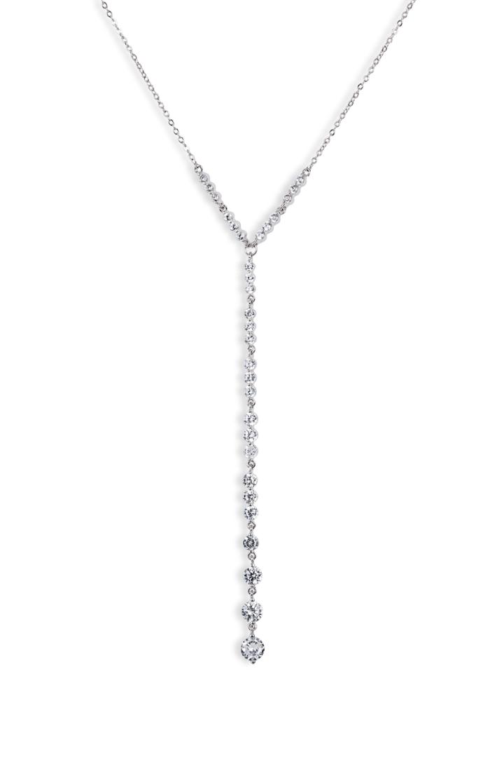 Women's Nordstrom Crystal Station Y-necklace