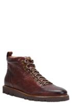 Men's Ross & Snow Stefano Genuine Shearling Insole Hiking Boot M - Brown