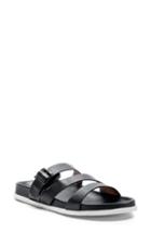 Women's Blondo Selma Waterproof Slide Sandal .5 M - Black