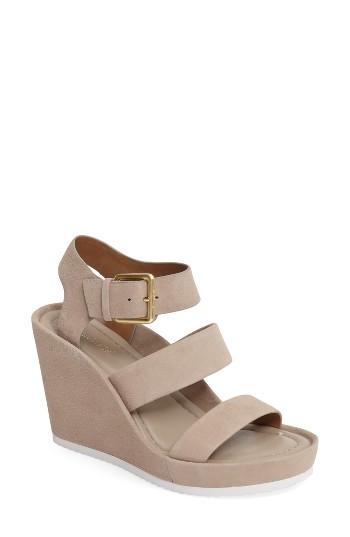 Women's Calvin Klein Hailey Wedge Sandal M - Beige