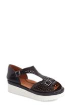 Women's L'amour Des Pieds 'audric' Platform T-strap Sandal M - Black