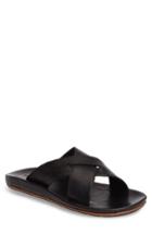 Men's Frye Brent Cross Strap Sandal M - Black