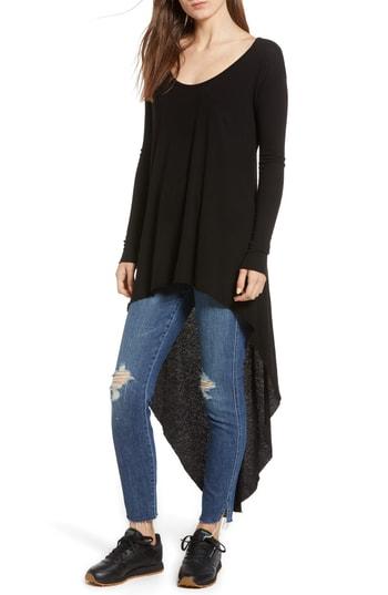 Women's Frank & Eileen Tee Lab High/low Top - Black