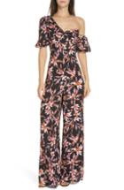 Women's Amur Jax One-shoulder Jumpsuit - Black