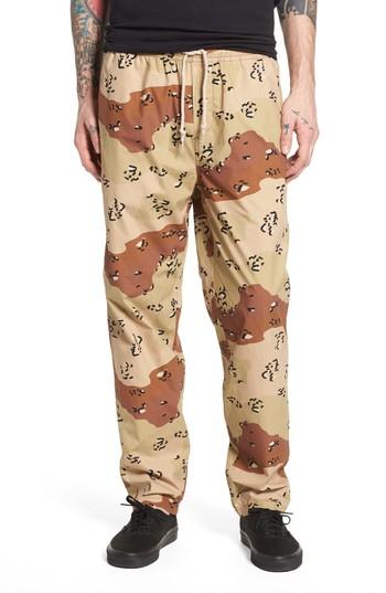 Men's Obey Easy Camo Pants - Brown