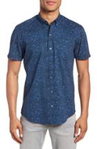 Men's W.r.k Slim Fit Splatter Sport Shirt - Blue