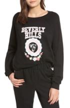 Women's Wildfox Beverly Hills Crest Sommers Sweatshirt - Black