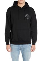 Men's Brixton Wheeler Logo Hoodie - Black