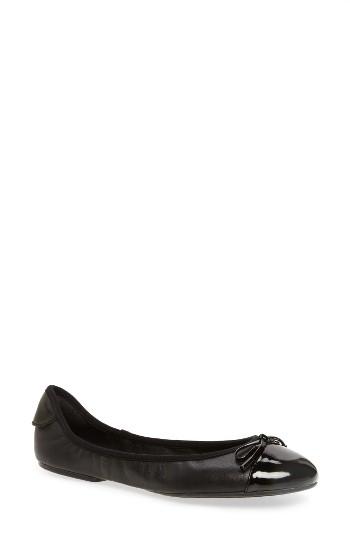Women's Michael Michael Kors 'city' Ballet Flat M - Black