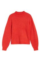 Women's Leith Cozy Ribbed Pullover - Red
