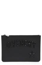 Women's Givenchy Medium Star Logo Pouch - Black