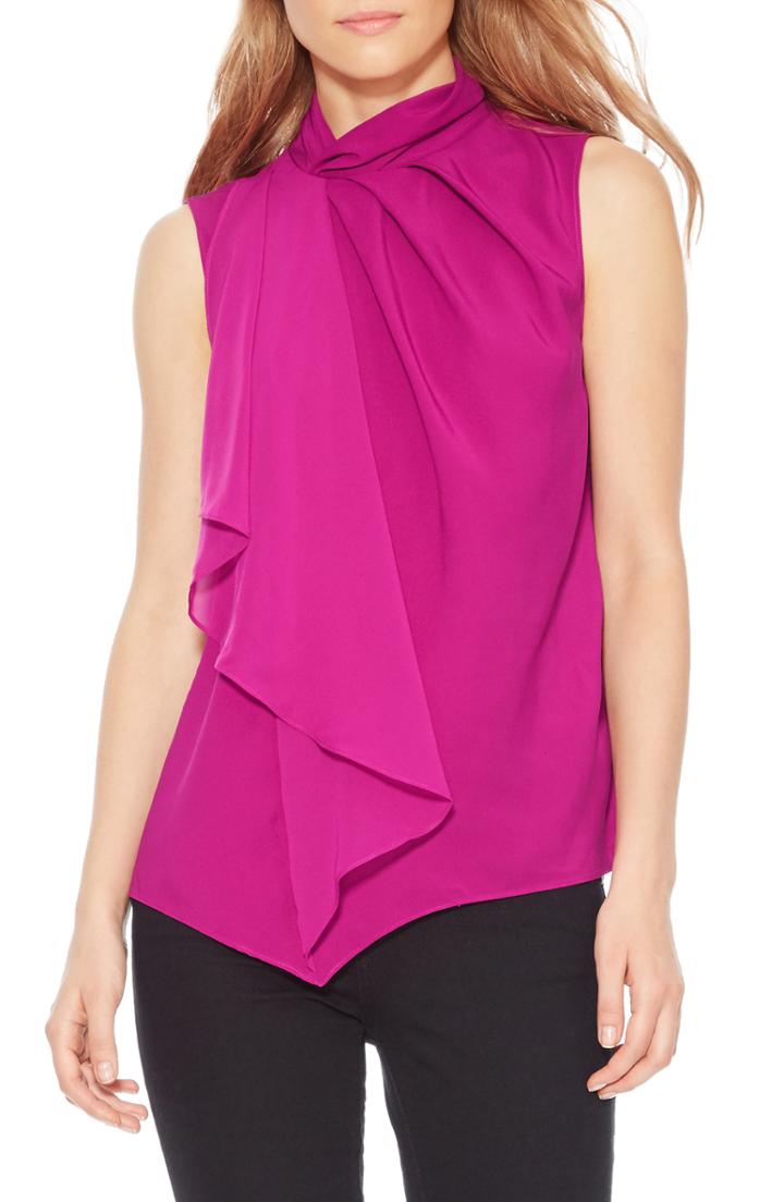 Women's Parker Megan Sleeveless Blouse, Size - Pink