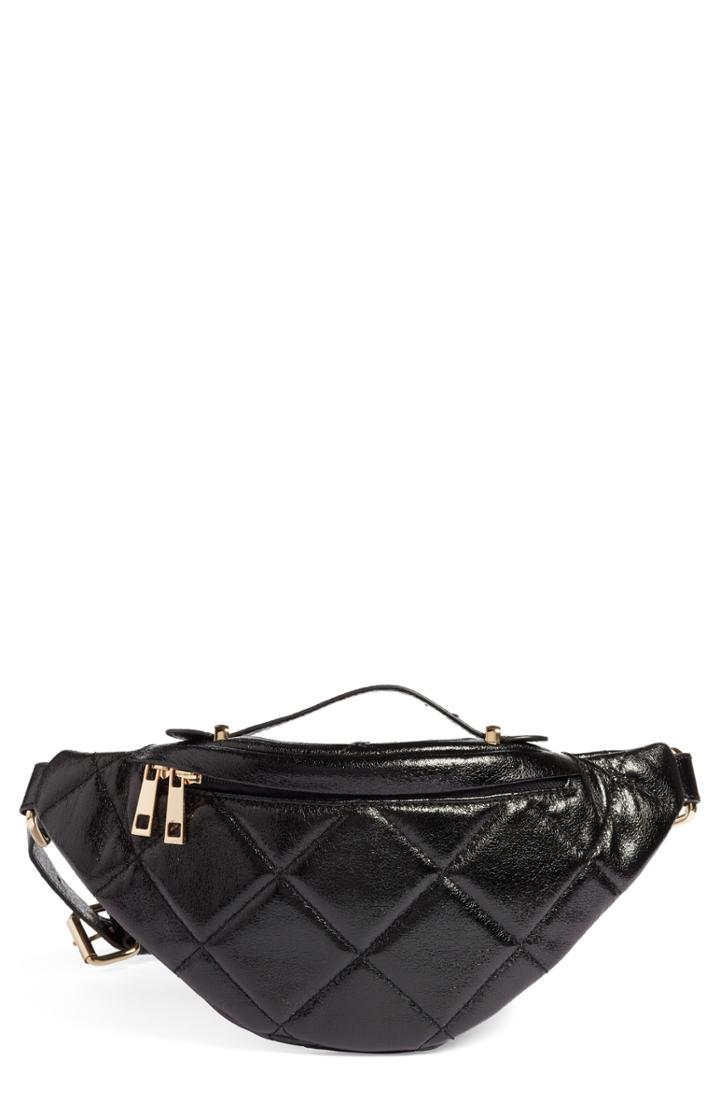 Bp. Quilted Faux Leather Belt Bag -