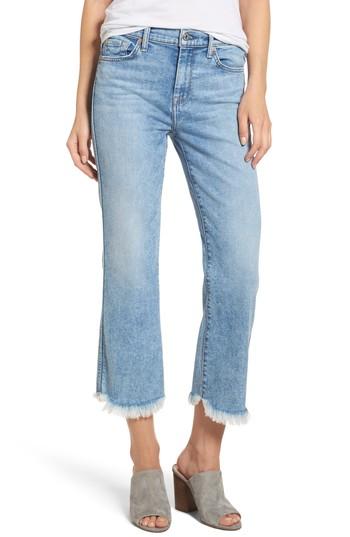 Women's 7 For All Mankind Ali High Waist Crop Flare Leg Jeans - Blue