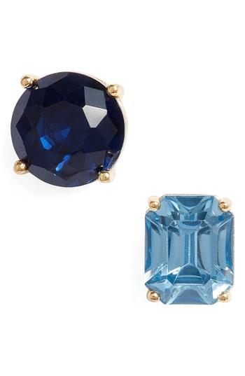 Women's Kate Spade New York Mismatched Faceted Stud Earrings