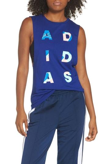 Women's Adidas Crop Courts Muscle Tank