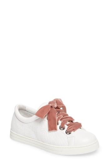 Women's Fendi Matelasse Sneaker .5us / 35eu - White