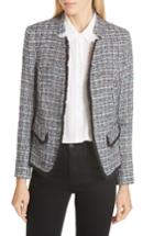 Women's Helene Berman Notch Collar Tweed Jacket