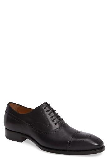 Men's Mezlan Alcala Cap Toe Oxford .5 M - Black