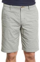 Men's Tommy Bahama 'eastbank' Flat Front Shorts - Grey