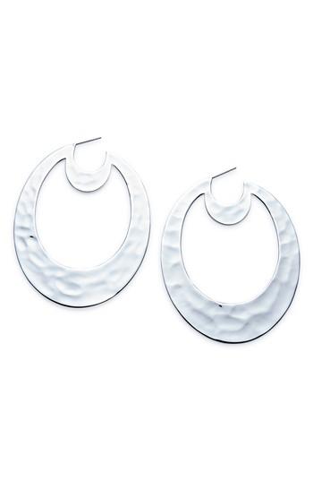Women's Ippolita Senso Large Oval Sterling Statement Earrings
