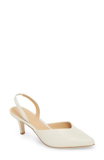 Women's Joie Ralino Slingback Pump .5us / 35.5eu - White