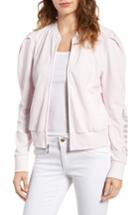 Women's Juicy Couture Puff Sleeve Velour Track Jacket