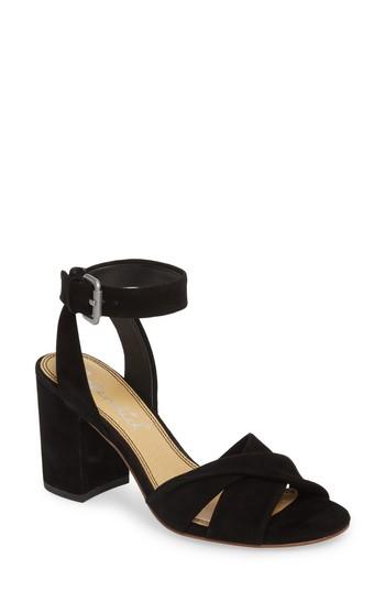 Women's Splendid Fairy Block Heel Sandal M - Black