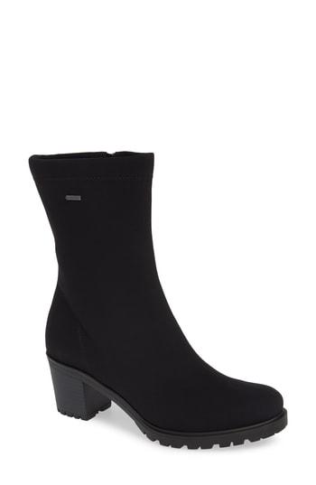 Women's Ara Mercy Waterproof Gore-tex Bootie M - Black