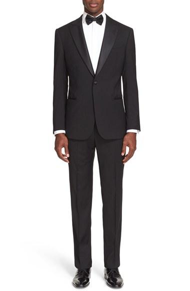 Men's Armani Collezioni Trim Fit Virgin Wool Tuxedo